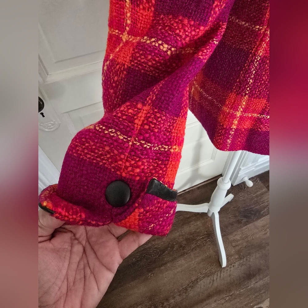 Womenstyl Nouvelle Couture Plaid Tailored Jacket - Picture 5 of 14